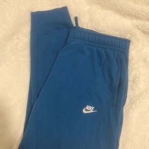 NWOT BLUE NIKE JOGGERS